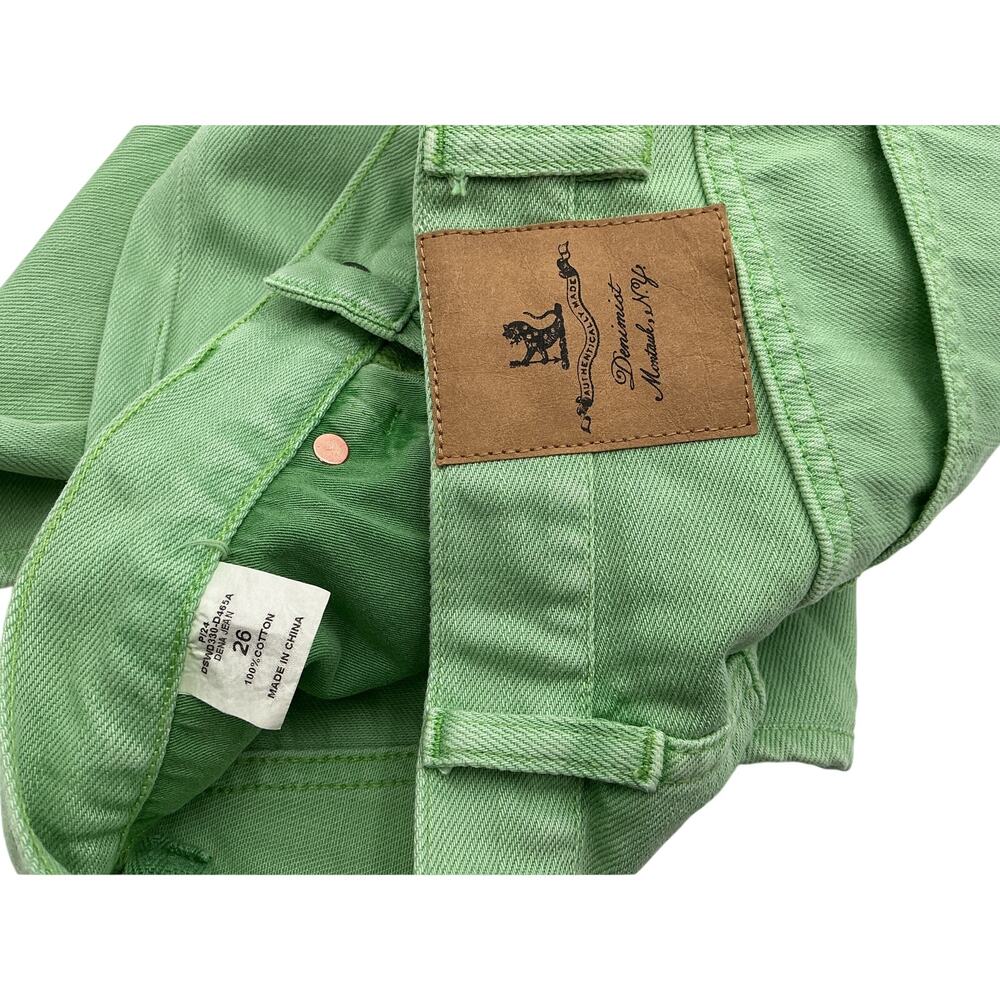 Denimist Classic Green Dena Denim Jeans Size 26 - Picture 4 of 4